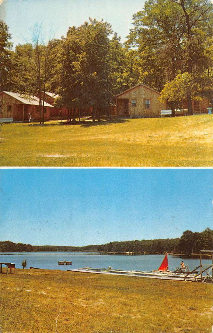 DeMorrow Resort (De Morrows Modern Housekeeping Cottages) - Vintage Postcard (newer photo)